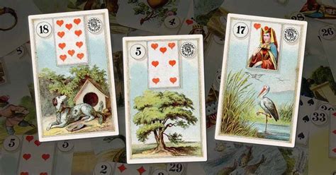 3 tarotkaarten leggen gratis|Lenormand drie kaarten legging